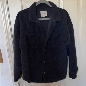 American Eagle Dark Navy Quilted Jacket with Label